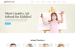 Yoozie – Children Art School WordPress theme WordPress Theme 1.0.0