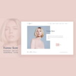 Yvonne Makeup Artist WordPress Theme 1.0