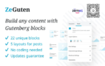 ZeGuten Gutenberg Plugin to Build a Competitive Website WordPress Plugin 1.1.5