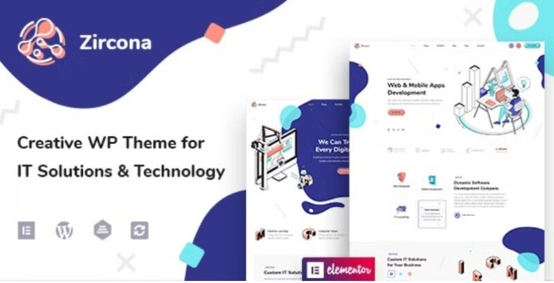 Zircona – IT Solutions & Technology WordPress Theme 1.2.2