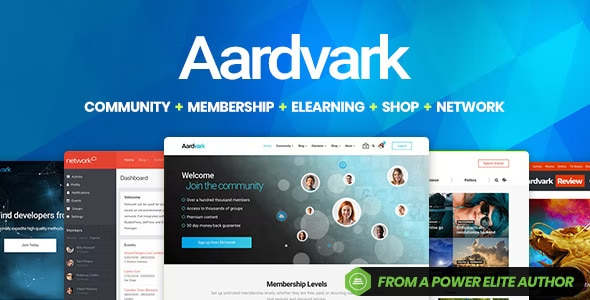 Aardvark Theme - Community, Membership, BuddyPress Theme 4.6.5