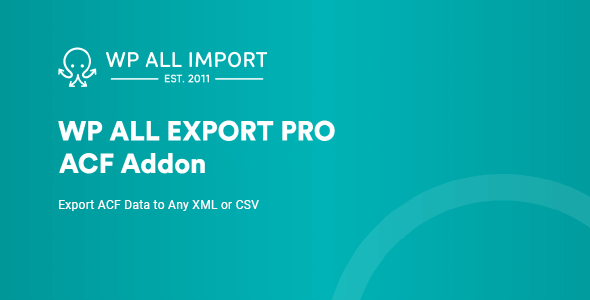 ACF Export Addon Pro 1.0.6-beta-2.1