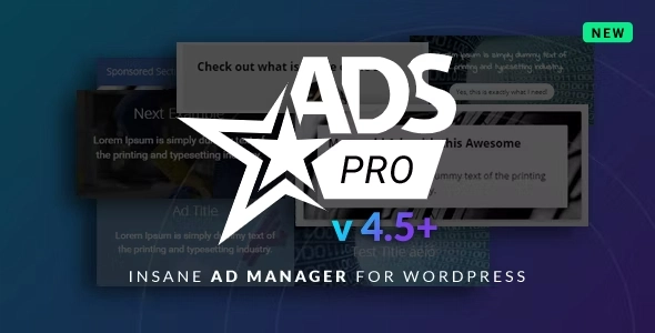Ads Pro Plugin - Multi-Purpose WordPress Advertising Manager 5.0