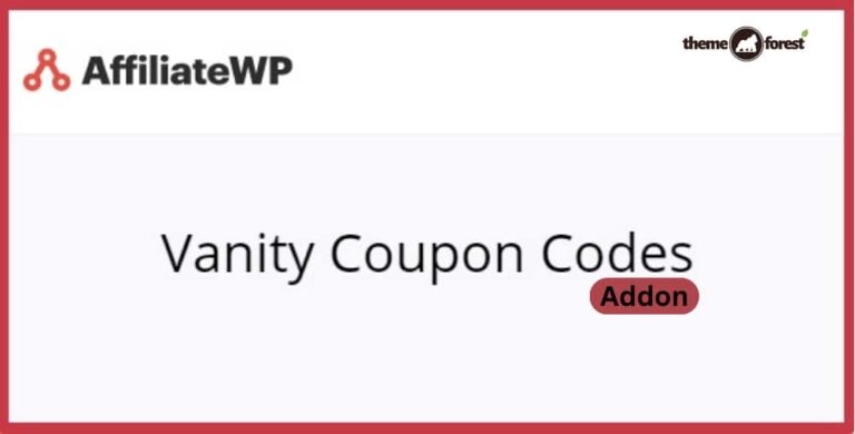 AffiliateWP Vanity Coupon Codes Addon 1.0.3