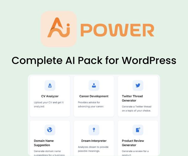 AI Power | Complete AI Pack for WordPress 2.3.63