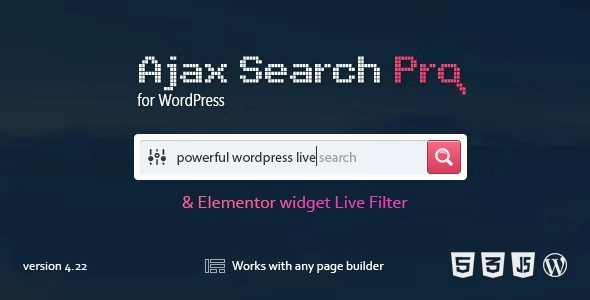 Ajax Search Pro Live WordPress Search & Filter Plugin 4.28