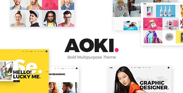 Aoki Theme - Creative Design Agency Theme 1.7