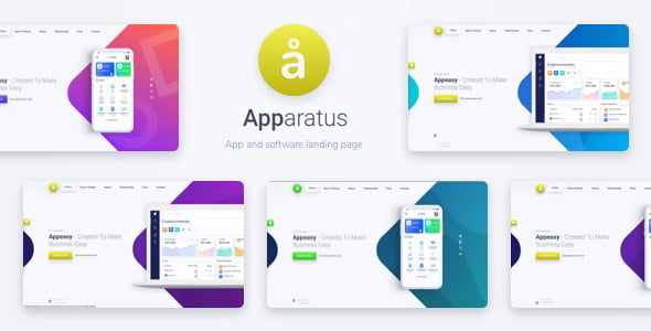Apparatus Theme | A Multi-Purpose One Page Saas and App Landing Theme 5.2.0