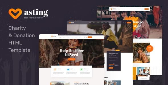 Asting - Charity & Donation WordPress Theme 1.2.7