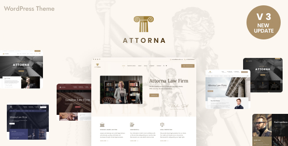 Attorney Theme - Lawyer, Law Firm WordPress 3.0.4