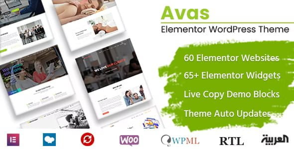 Avas Theme - Multi-Purpose Elementor WordPress Websites 6.9.4