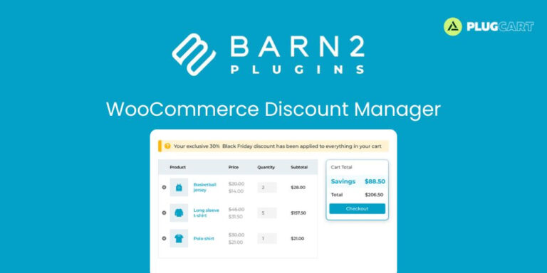 Barn2 Media – WooCommerce Discount Manager 1.3.0