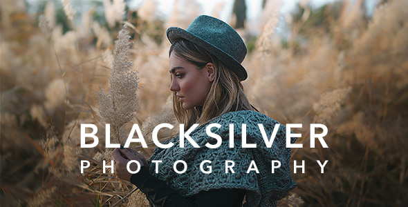 Blacksilver Theme Photography Theme for WordPress 9.7