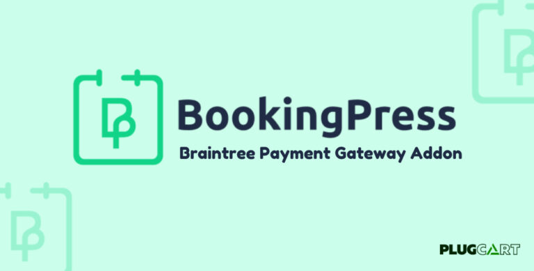 BookingPress Braintree Payment Gateway Addon 1.6
