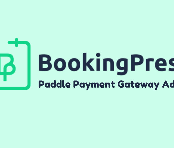 BookingPress Paddle Payment Gateway Addon 1.4