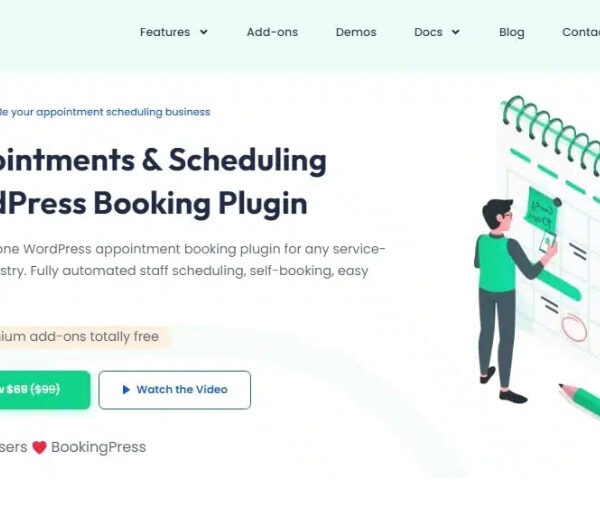 BookingPress Pro – Appointments & Scheduling WordPress Booking 5.0.4