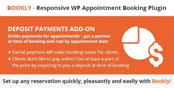 Bookly Deposit Payments (Add-on) 3.9