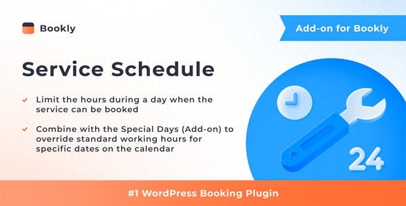 Bookly Service Schedule Addon 3.5
