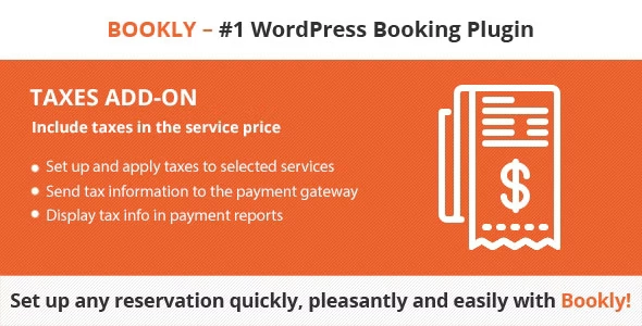 Bookly Taxes (Add-on) 2.7
