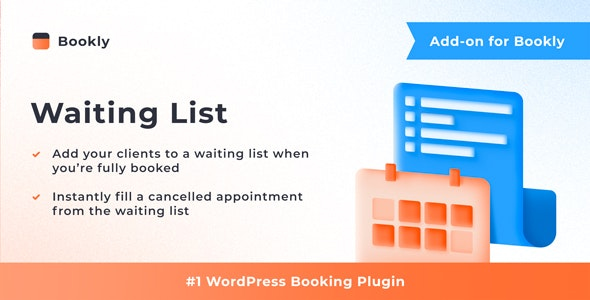 Bookly Waiting List Addon 3.7