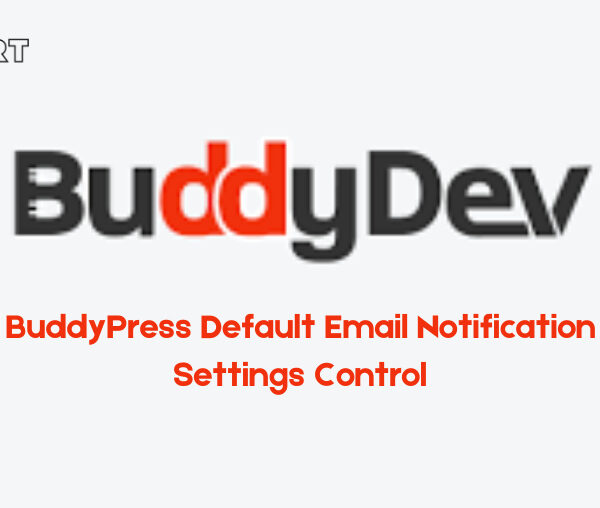 BuddyPress Default Email Notification Settings Control 1.1.2