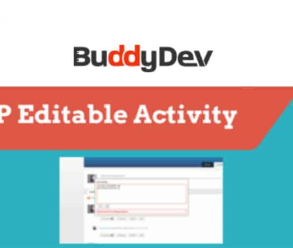 BuddyPress Editable Activity 2.0.6