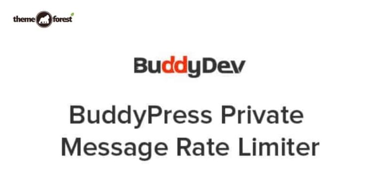 BuddyPress Private Message Rate Limiter 1.1.5