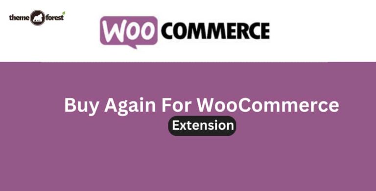Buy Again For WooCommerce Extension 5.5.0