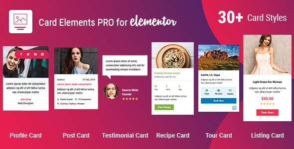 Card Elements Pro for Elementor 1.0.5