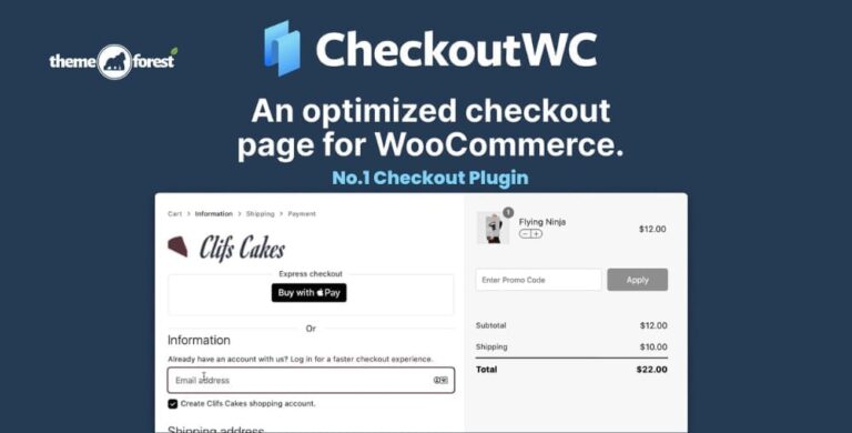 CheckoutWC | Checkout for WooCommerce – Supercharge your checkout page 11.0.2