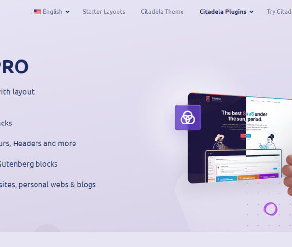 Citadela Pro – Extends Citadela theme with layout customization options 5.9.2