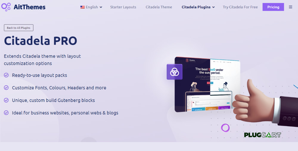 Citadela Pro – Extends Citadela theme with layout customization options 5.9.2 Citadela Pro – Extends Citadela theme with layout customization options 5.9.2