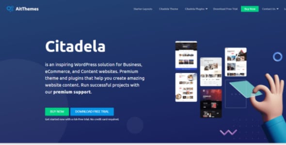 Citadela Theme – WordPress Blocks and Elementor Based Ultimate Theme 6.2.7
