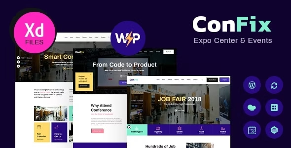 ConFix Theme - Expo & Events WordPress Theme 1.0.13