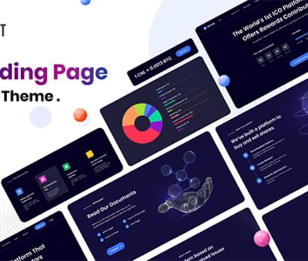 Cryptlight Theme - ICO NFT Landing Page WordPress Theme 1.1.5