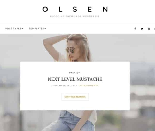 CSS Igniter Olsen Pro WordPress Blogging Theme 2.8.3