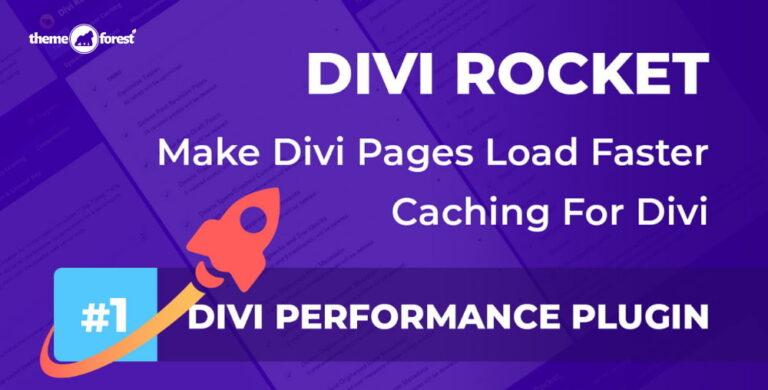 Divi Rocket Caching Plugin 1.0.50