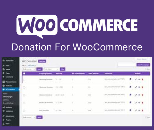 Donation For WooCommerce 3.9.8