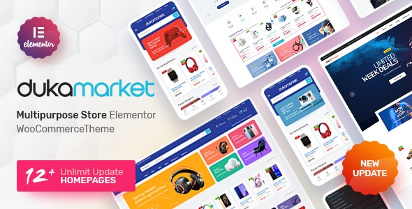 DukaMarket Theme - Multipurpose WordPress Theme 1.2.1