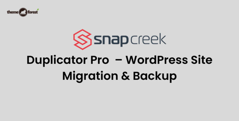 Duplicator Pro – WordPress Site Migration & Backup 4.5.24.3