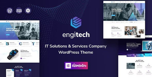 Engitech Theme- IT Solutions & Services WordPress Theme 1.8.15