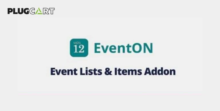 EventOn Event Lists & Items Addon 1.0.1
