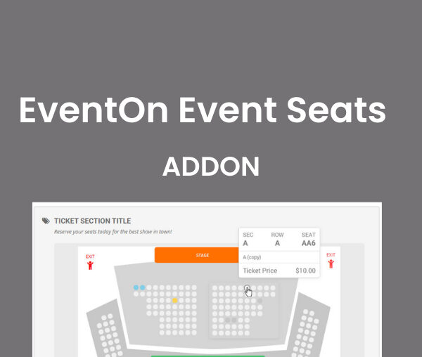 EventOn Event Seats Addon 1.3