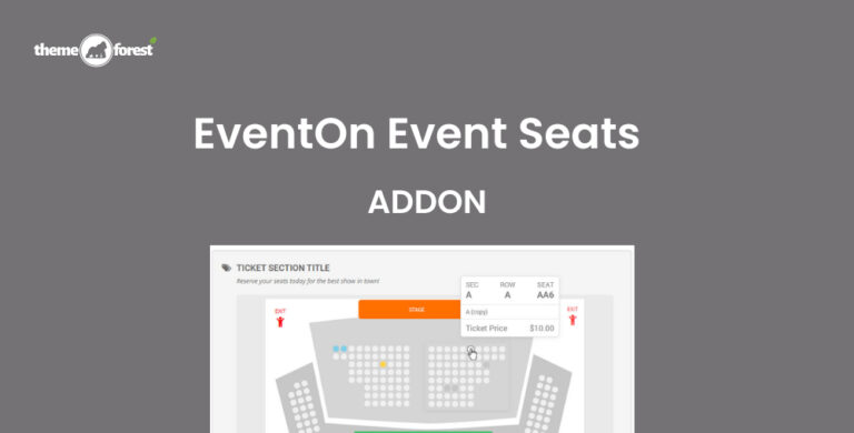 EventOn Event Seats Addon 1.3