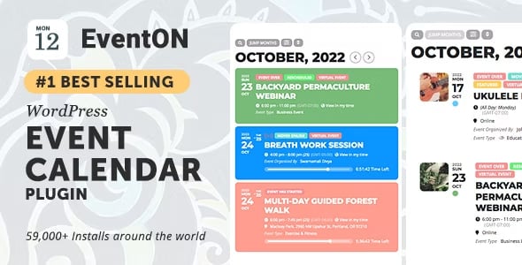 EventON - WordPress Virtual Event Calendar Plugin 5.0.6