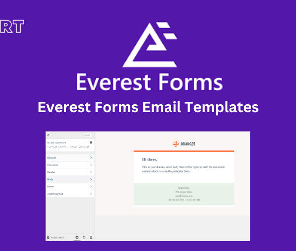 Everest Forms Email Templates 1.0.6