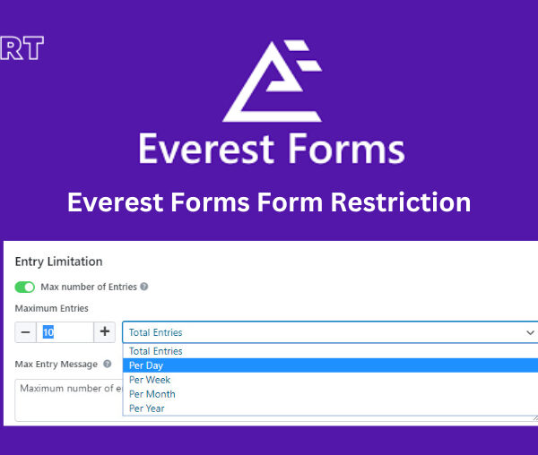 Everest Forms Form Restriction 1.0.5