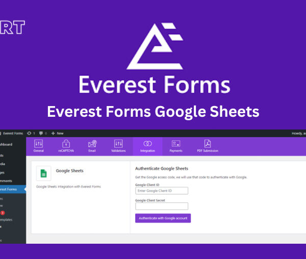 Everest Forms Google Sheets 1.2.0