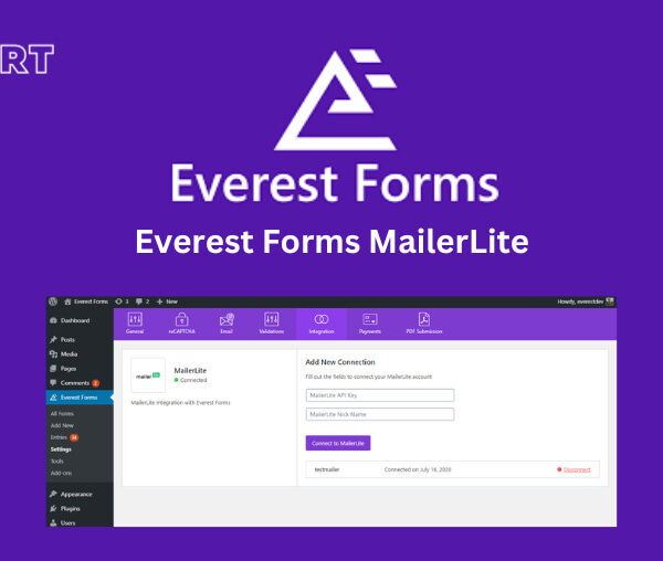 Everest Forms MailerLite 1.0.3