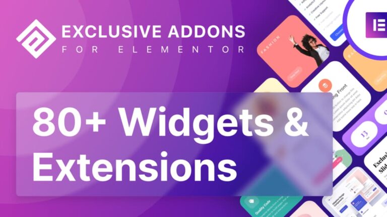 Exclusive Addons for Elementor – Best Elementor Addons 1.5.9.4